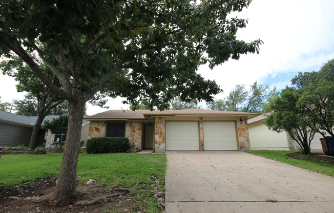 3 bedroom 2 bath with 2 car garage close to McNeil and 183
