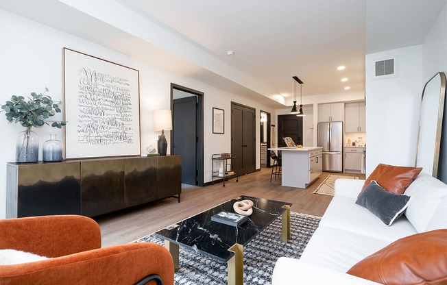 forte on the park apartments living room