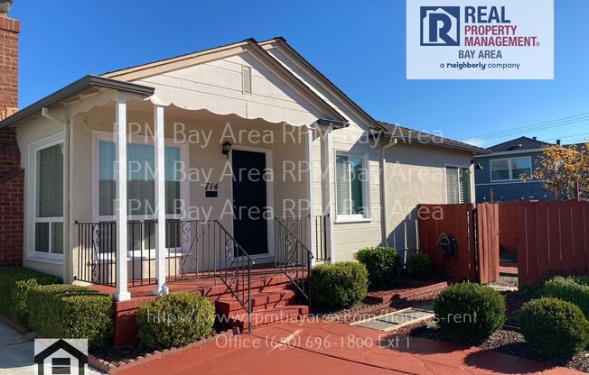 Rent Drop: 3 Bedroom 2 Bathroom San Mateo Duplex with Solar and EV Charging