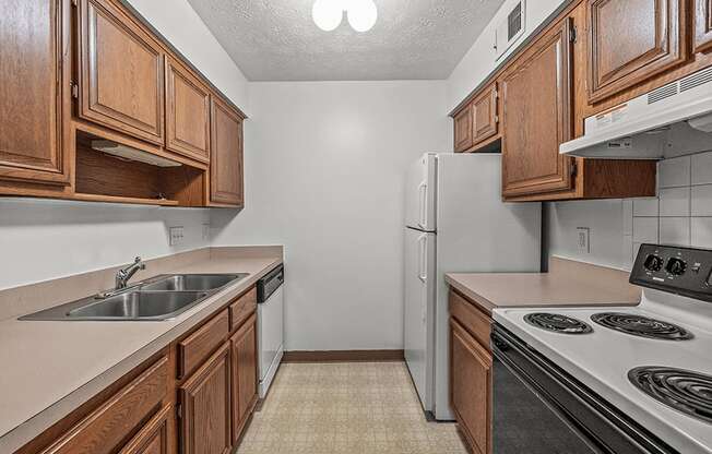 Apartment Kitchen with Dishwasher