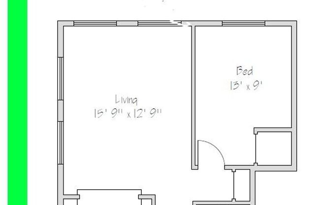 1 bed, 1 bath, 552 sqft, $1,695, Unit 306