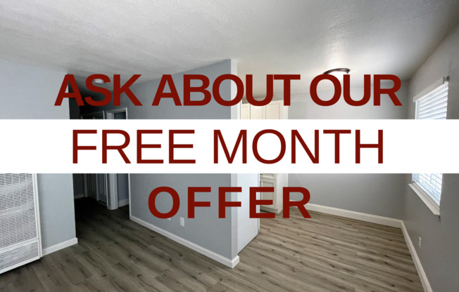 FREE MONTH PROMO: Fully Renovated, 1-bedroom Apartment