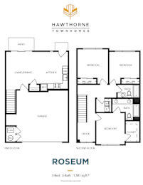 3 beds, 2 baths, 1,381 sqft, $2,550