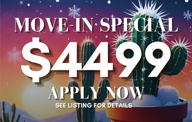 4Bed/2.5Bath House at 56th/Cactus! $4499 MOVE-IN SPECIAL! Move-In Ready on 04/09/2026!