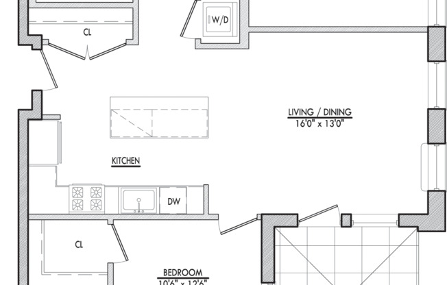 2 beds, 2 baths, 1,016 sqft, $5,510, Unit 719