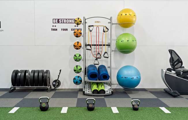 Crossfit training area - Arrowhead Landing Apartments