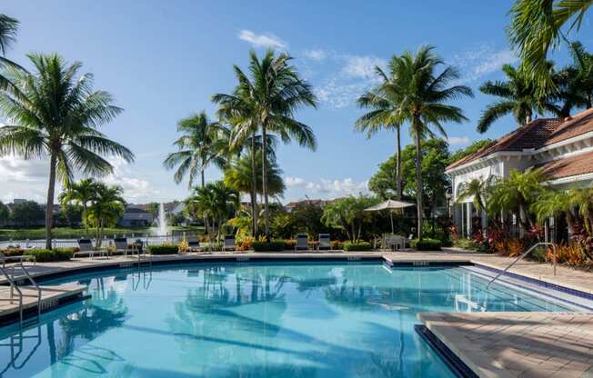 Resort-style pool