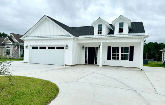 LOOK AT THIS ONE! It's a BEAUT - sparkling new & a BEAUTIFUL pond view right outside the back patio!