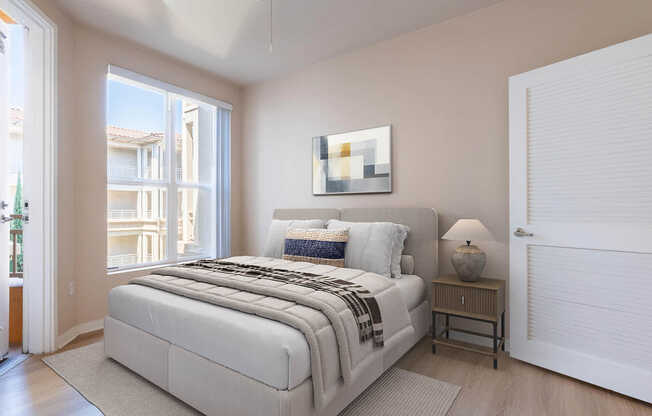 Bedroom with Hard Surface Flooring