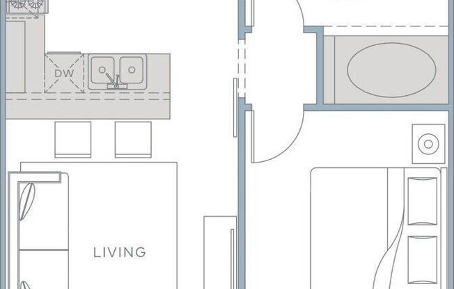 1 bed, 1 bath, 730 sqft, $1,425