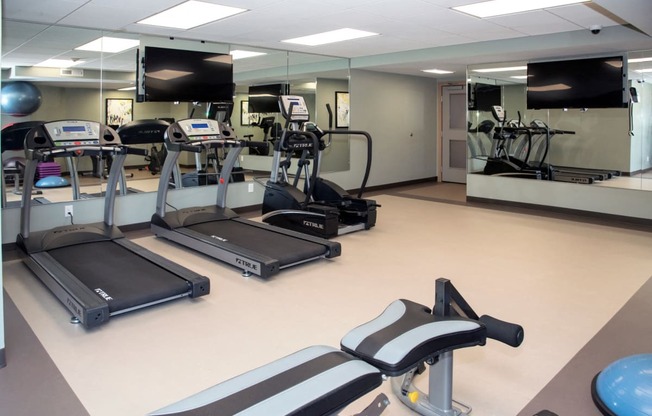 State-of-the-Art Fitness Center at Aspenwoods Apartments, Minnesota, 55123