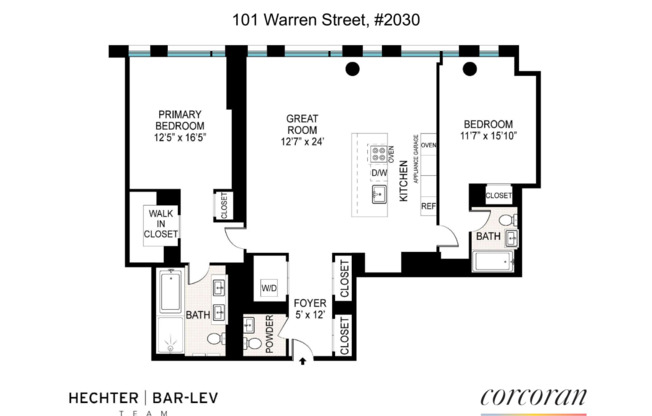2 beds, 2.5 baths, 1,602 sqft, $15,995, Unit 2030