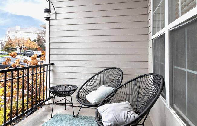 Balcony at Autumn Grove Apartments, Omaha, NE, 68135