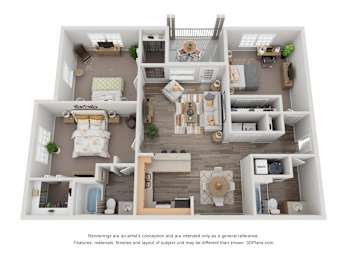 3 beds, 2 baths, 1,322 sqft, $1,863