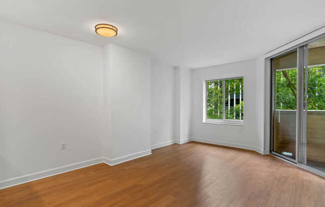 Living Room with Hard Surface Flooring