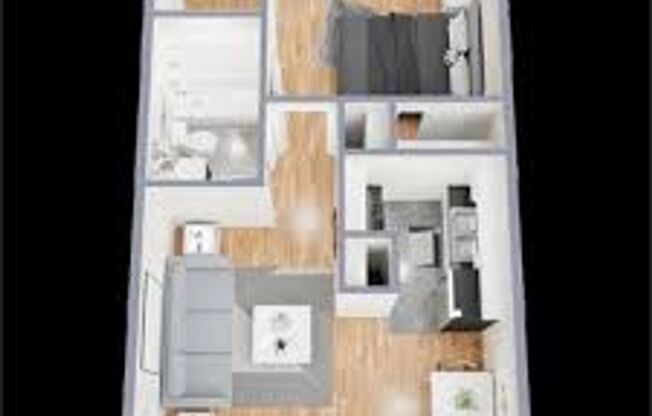1 bed, 1 bath, 540 sqft, $1,100, Unit 103