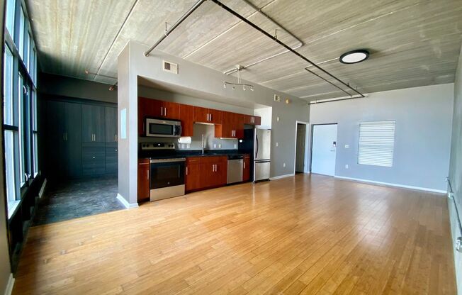 1 Bedroom Industrial Condo in Downtown Charleston