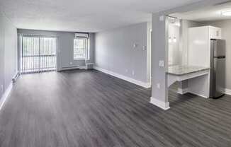 Unfurnished Living Area at COVE West Hartford, West Hartford, CT