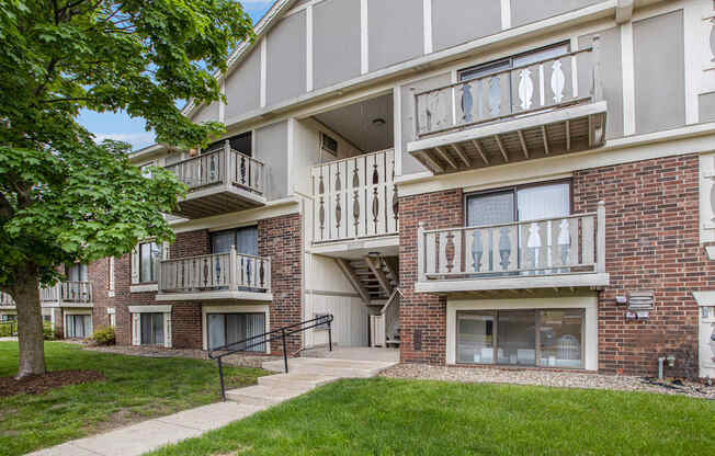 our apartments have a spacious courtyard