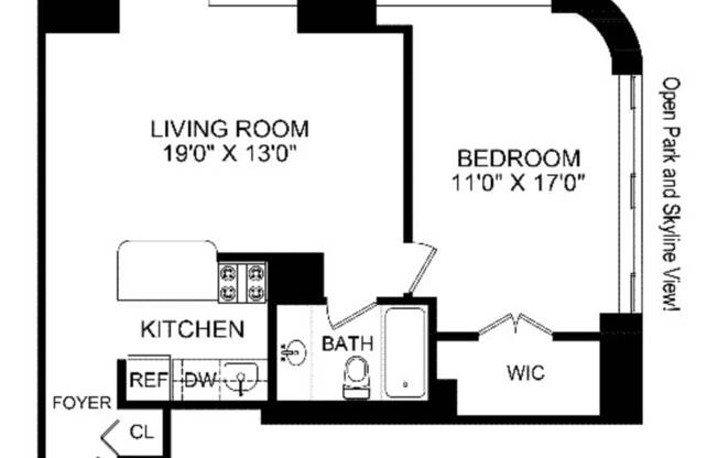 1 bed, 1 bath, 750 sqft, $6,500, Unit 12B