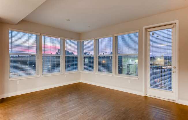 Unfurnished Living Room at The Rylan Apartments