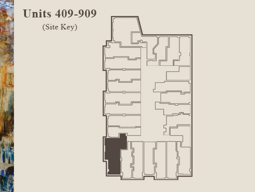2 beds, 1 bath, $4,350, Unit 509