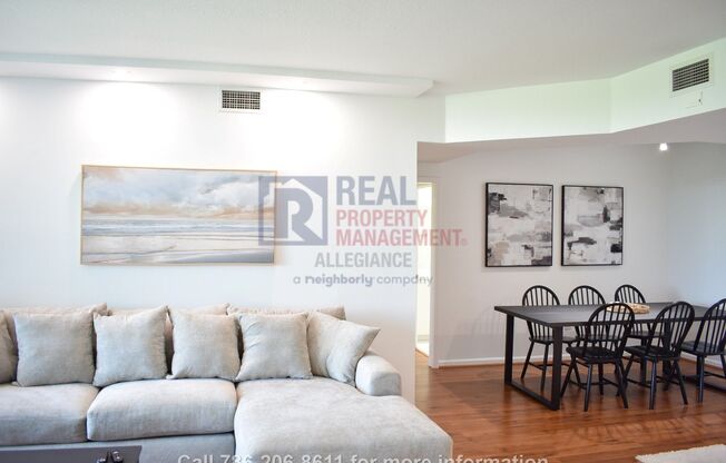 Modern 2BR/2BA Condo in Aventura – Furnished, Gated, Resort-Style Amenities, Flexible Lease