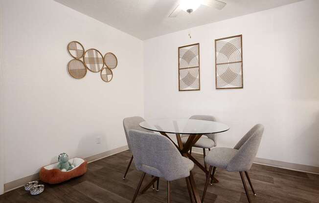 Dining Room at The View at Catalina Apartments in Tucson Arizona
