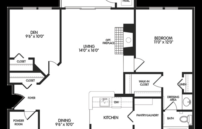 1 bed, 1 bath, 865 sqft, $1,870, Unit 387