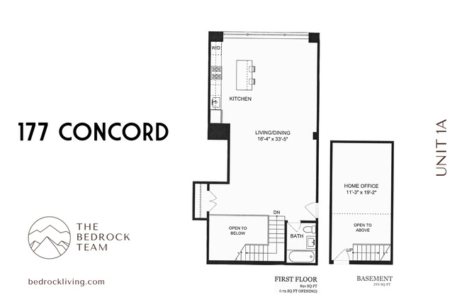 1 bed, 1 bath, 1,112 sqft, $5,450, Unit 1A