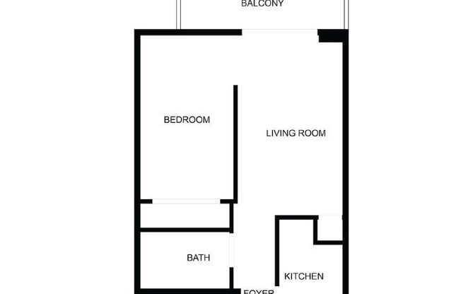 1 bed, 1 bath, 495 sqft, $2,250, Unit 47