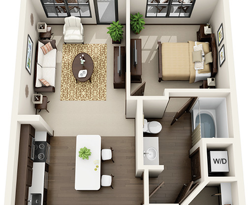 Riverhouse A1A Floor Plan