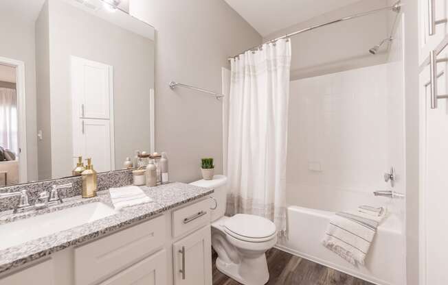 Bathroom With Bathtub at The Village on Spring Mill, Carmel