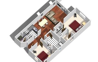 2 beds, 2 baths, 1,024 sqft, $1,425