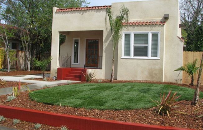 This Charming Spanish style home is located in the Tower District just across the street from Fresno City College