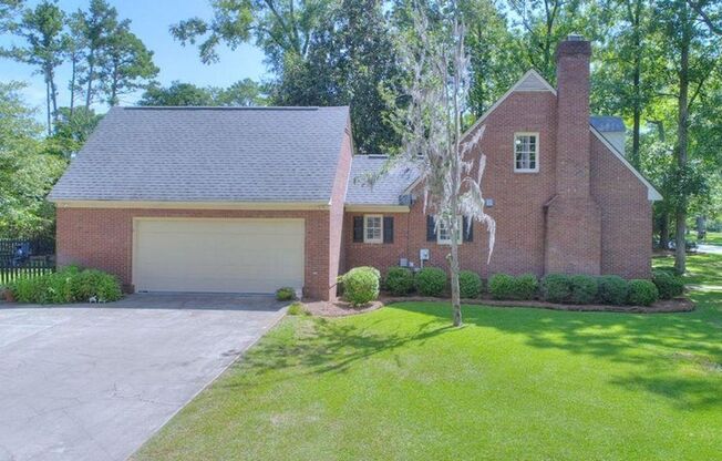 Beautiful Home in Dougherty County!!! Gorgeous all brick, colonial style home in the desirable Lake Park neighborhood! All brick home has 4 bd, 2.5 ba with real hard wood floors, new carpet on second story, chandeliers in entry and dining area, ceiling fa