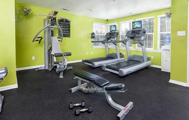 the apartments at masse corner 205 fitness room