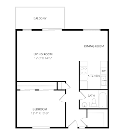 1 bed, 1 bath, 685 sqft, $1,794