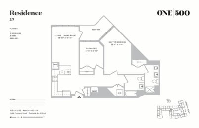 2 beds, 2 baths, $3,935