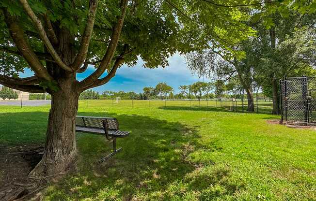 Rover Hills dog park in Kalamazoo