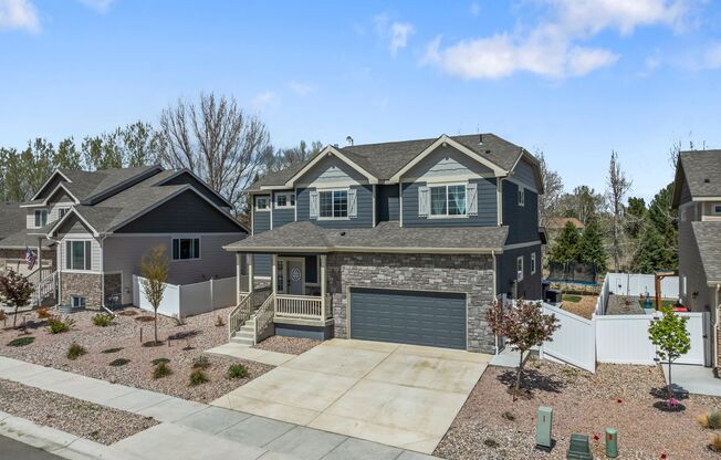 Spacious 4-Bedroom Home with Private Backyard Oasis and 3-Car Garage