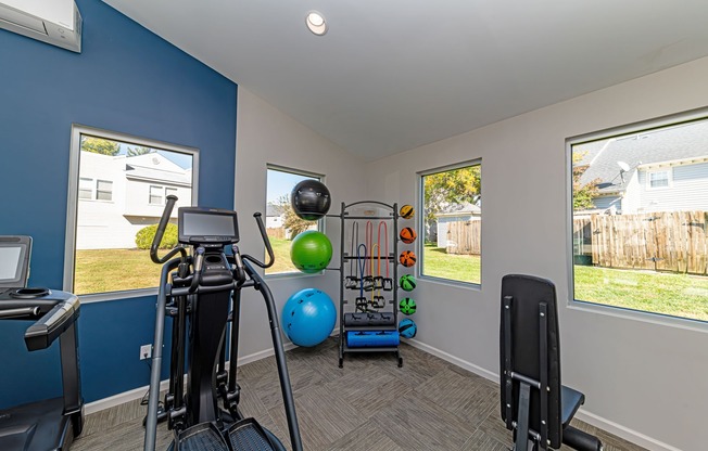 Fully Equipped Fitness Center