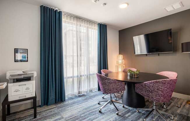 Rhythm Business Center with TV and Printing