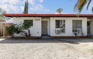 Available March 1, 2026. Updated 2 Bedroom 1.5 Bath Duplex with private dedicated pool.