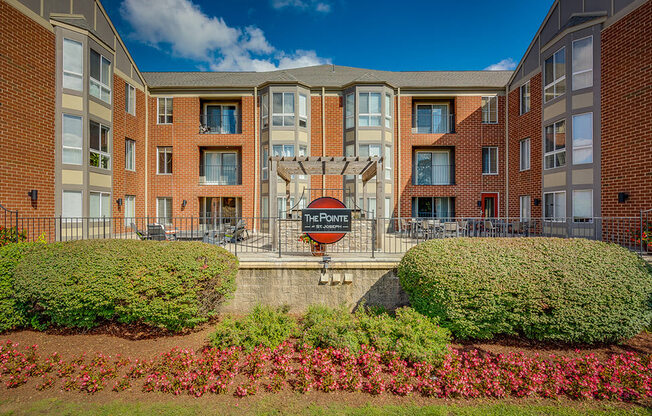 Elegant Exterior View at The Pointe at St. Joseph Apartments, South Bend, IN, 46617