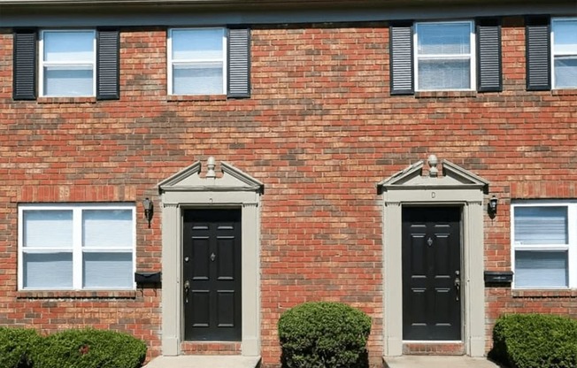 Red Brick Apartment Building