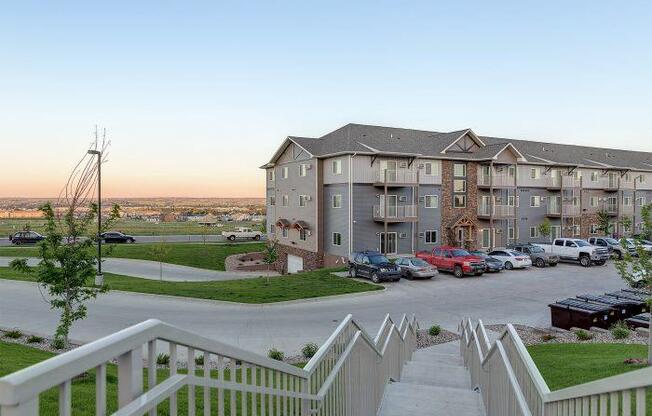 Exterior View of Bluffs of Williston Apartments ND