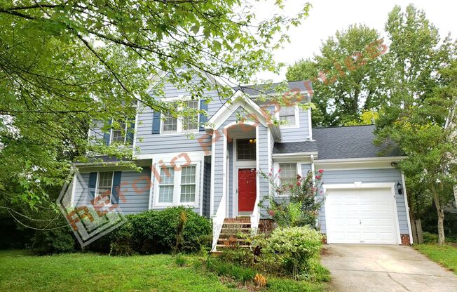 Elegant 3 Bedroom 2.5 Bath House w/ Primary Bed & Study/Office on 1st Floor + a Fenced-in Backyard @ Park Village, Cary, Available January 7th!