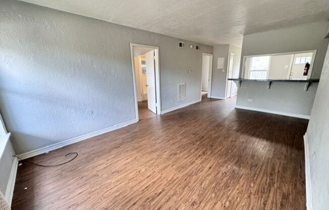TWO BEDROOM APT WITH WATER PAID
