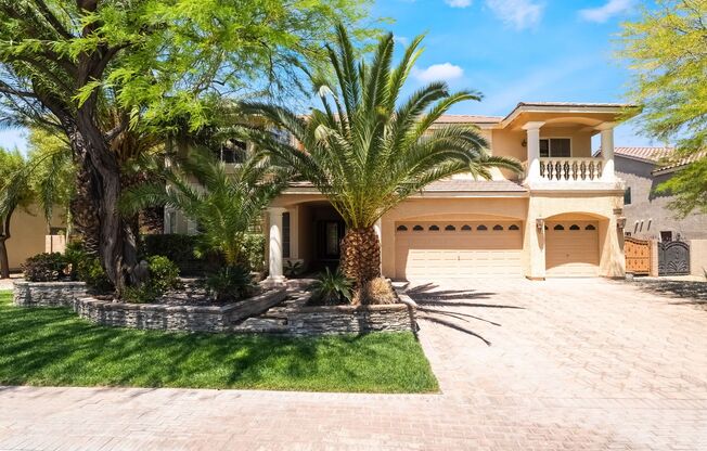 Beautiful Three Story, Five Bedroom Home with Lagoon Style Pool and Spa